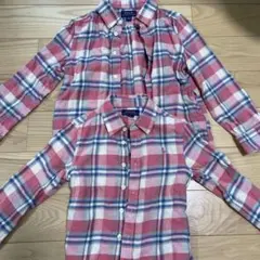 ラルフローレン 女の子 ネルシャツ 110 120 2着セット