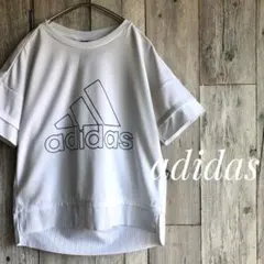 adidas アディダス　トレーニング　Tシャツ　吸汗速乾　スポーツ　ジム　白のサムネイル