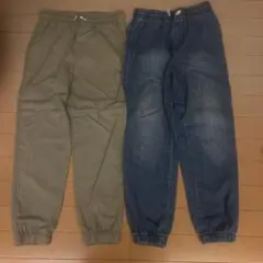 H＆M ボトムス　パンツ　2本セット　ジョガーパンツ
