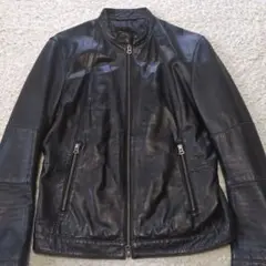 値下げ中4-25 GREENLABELRELAXINGライダースジャケットレザー