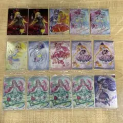 プリキュアカードウエハース10、11まとめ売り