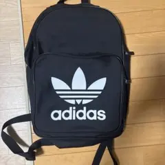 adidas トレフォイルロゴ バックパック ブラック