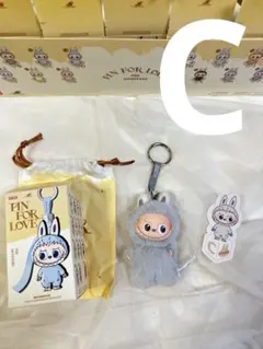 LABUBU イニシャルラブブ　PIN FOR LOVE C 正規品