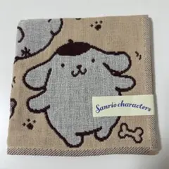 【新品】サンリオ　ポムポムプリン♡ガーゼハンカチ　タオルハンカチ