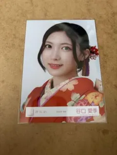 櫻坂46 谷口愛季 直筆サイン入り生写真ヨリ 2025 浴衣 - メルカリ
