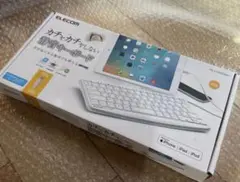 ELECOM 有線静音キーボード TK-LCM02WH