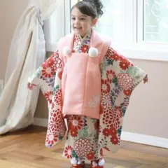 【クリーニング済み】七五三着物セット　キャサリンコテージ