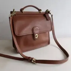 COACH コーチ 9927 ウィリス／グラブタンレザーショルダーバッグ／USA