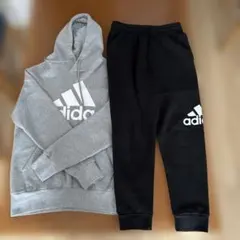 adidas メンズ パーカー＆スウェットパンツ セット M