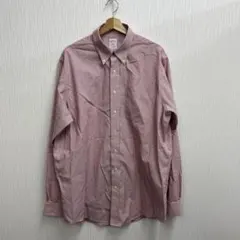 Brooks Brothers 346 長袖シャツ ピンク ストライプのサムネイル