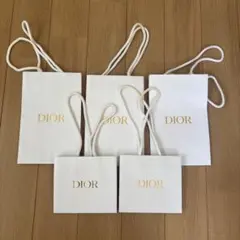 Dior ショップ袋セット 中・小