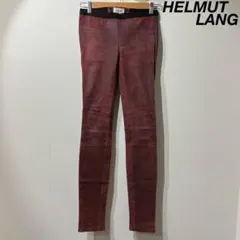 希少 ヘルムートラング レザースキニーパンツ 2のサムネイル