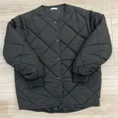 URBANRESEARCH ITEMSキルティングジャケットブラック　XS