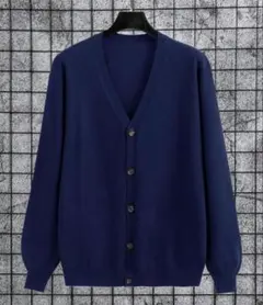 SHEIN カーディガン ネイビーブルー 制服