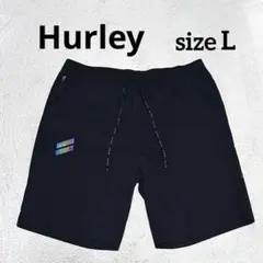 【美品】Hurley ハーレー スポーツ ショート パンツ 左右ポケット付き 黒