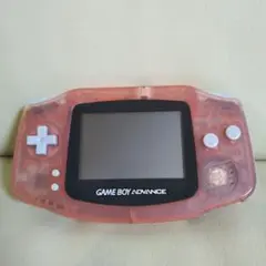 ゲームボーイアドバンス クリアピンク 本体