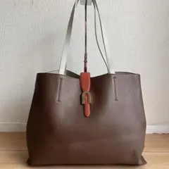 ✨️極美品✨️ FURLA フルラ トートバッグ肩掛け ブラウン 茶色 レザー