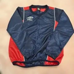 umbro ピステ・ウィンドブレーカー ネイビー/レッド