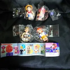 ワンピース：キューブメイト 4体セット(ルフィー、ナミ、ウソップ、チョッパー)