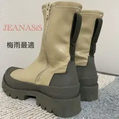 JEANASiS 防水　厚底　ショート　ブーツ ジーナス　　サイズＭ　人気色
