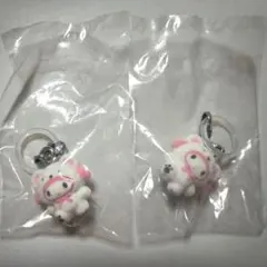 サンリオ めじるしアクセサリー ふわふわスノー マイメロ ２個セット