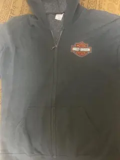Harley-Davidson グレー ジップアップパーカー