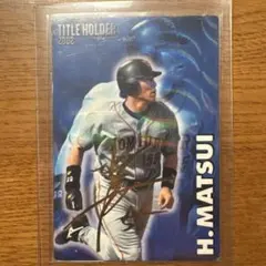 プロ野球チップス 松井秀喜氏サイン入りカード - メルカリ