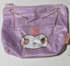 クロミ ふわふわface台形ポーチ