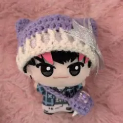 10cm ぬいぐるみ用 猫耳ニット帽 ぬい服 ハンドメイド INI GiGO - メルカリ