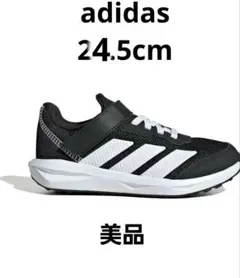 ★アディダスadidas黒24.5cm ★美品
