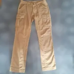 Estnation カーゴパンツ Ｌサイズ コーディロイ ベージュ