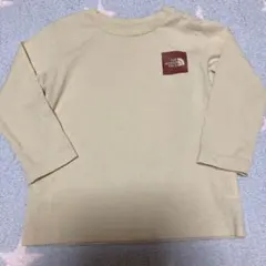 ノースフェイス　ロンT 長袖　ベージュ