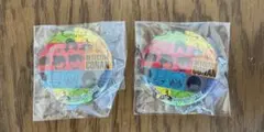 名探偵コナンプラザ2018 缶バッジ2点