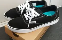 VANS ERA 22.5 黒 スニーカー レディース メンズ ヴァンズ 美品