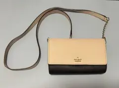 kate spade ショルダーバッグ ベージュ/ブラック