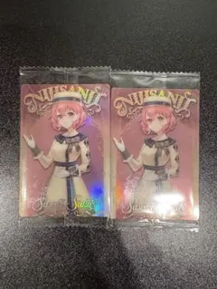 にじさんじウエハース　笹木咲　2枚セット