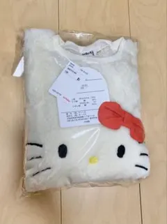 【新品未使用】ハローキティ フリースプルオーバ　120cm ホワイト