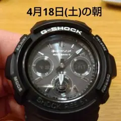 極上美品 CASIO G-SHOCK AWG-100C-1AJF 二次電池新品 - メルカリ