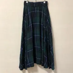 柄ロングスカート