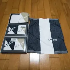 N.Y.AIR タオルハンカチ セット ６枚のサムネイル