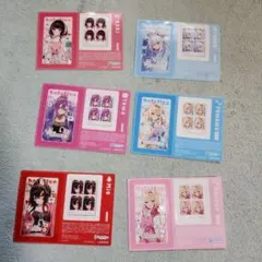 ホロライブ　ローソン　オリジナルクリアシート　全6種類 　新品