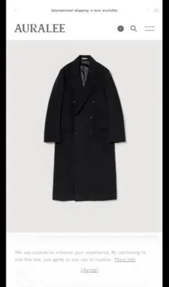 2026年最新】AURALEE カラー：ブラック系 チェスターコートの人気