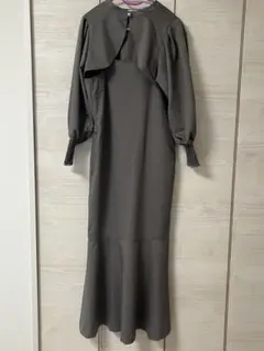 SENSE OF PLACE アンサンブルワンピース GRAY ONE size