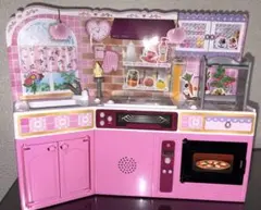 【リカちゃん 】冷蔵庫＋キッチンセット