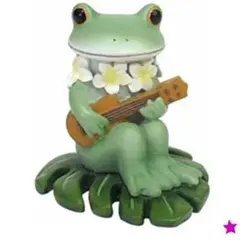 【新品・コポー】コポー　プルメリアとウクレレ