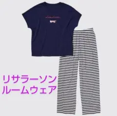 ひ*な様 ユニクロ　リサ・ラーソン　ルームセット　フリース　XL　紺　廃盤　新品 ひ*な様 ユニクロ リサ・ラーソン ルームセット フリース XL 紺 廃盤