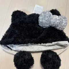 ユニバ　USJ ハローキティキャップ　黒