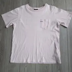 ティップトップ　Tip Top 淡いピンクTシャツ フリーサイズのサムネイル