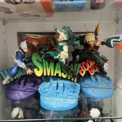 僕のヒーローアカデミア ジオラマティックフィギュアA賞爆豪勝己 緑谷出久 轟焦凍