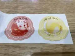 サーティワン 31club 大感謝祭　フレーバーステッカー　2種類